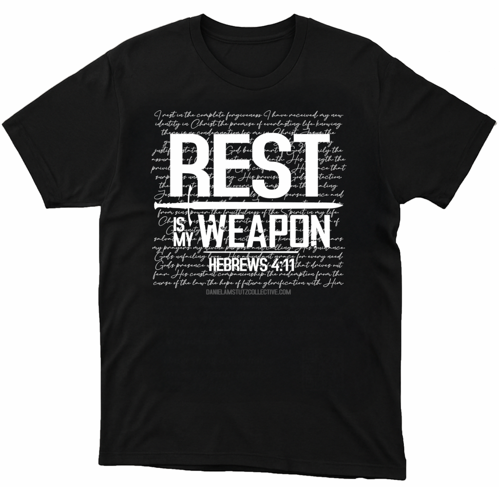 Short Sleeve Tshirt - Rest Is My Weapon