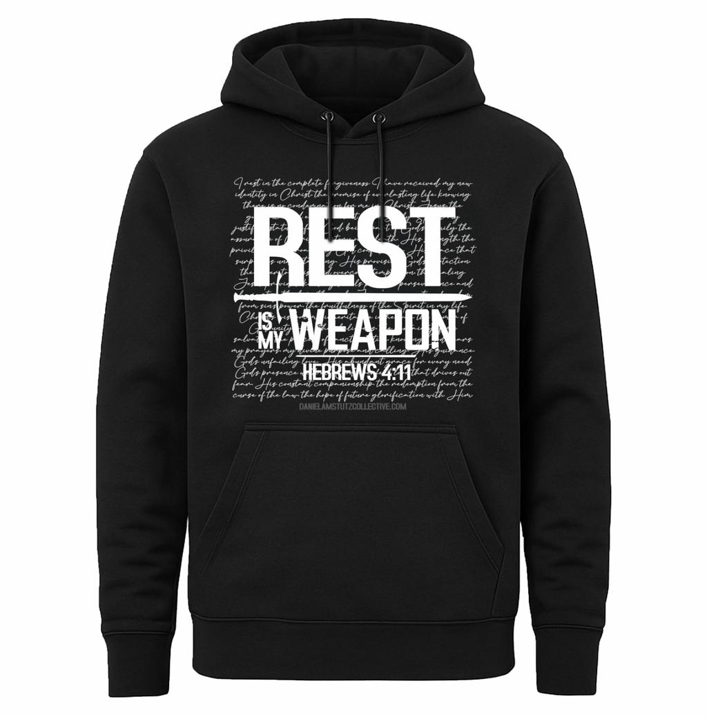 Hoodie - Rest Is My Weapon