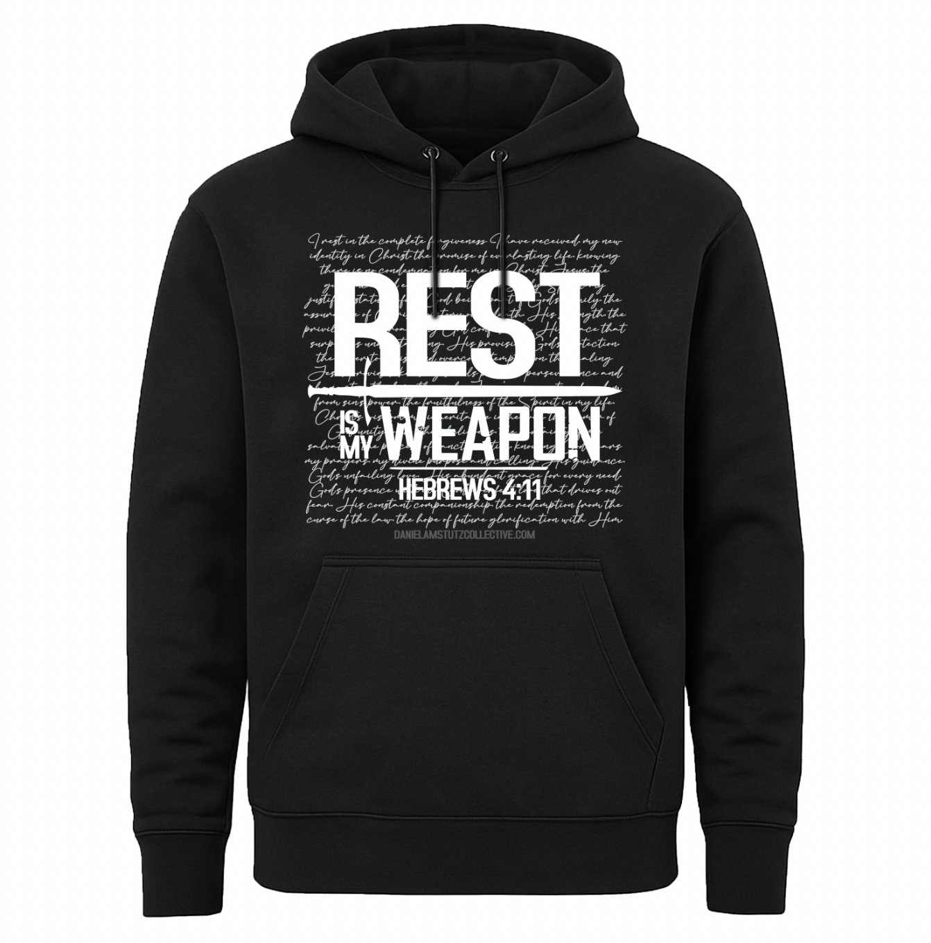 Hoodie - Rest Is My Weapon