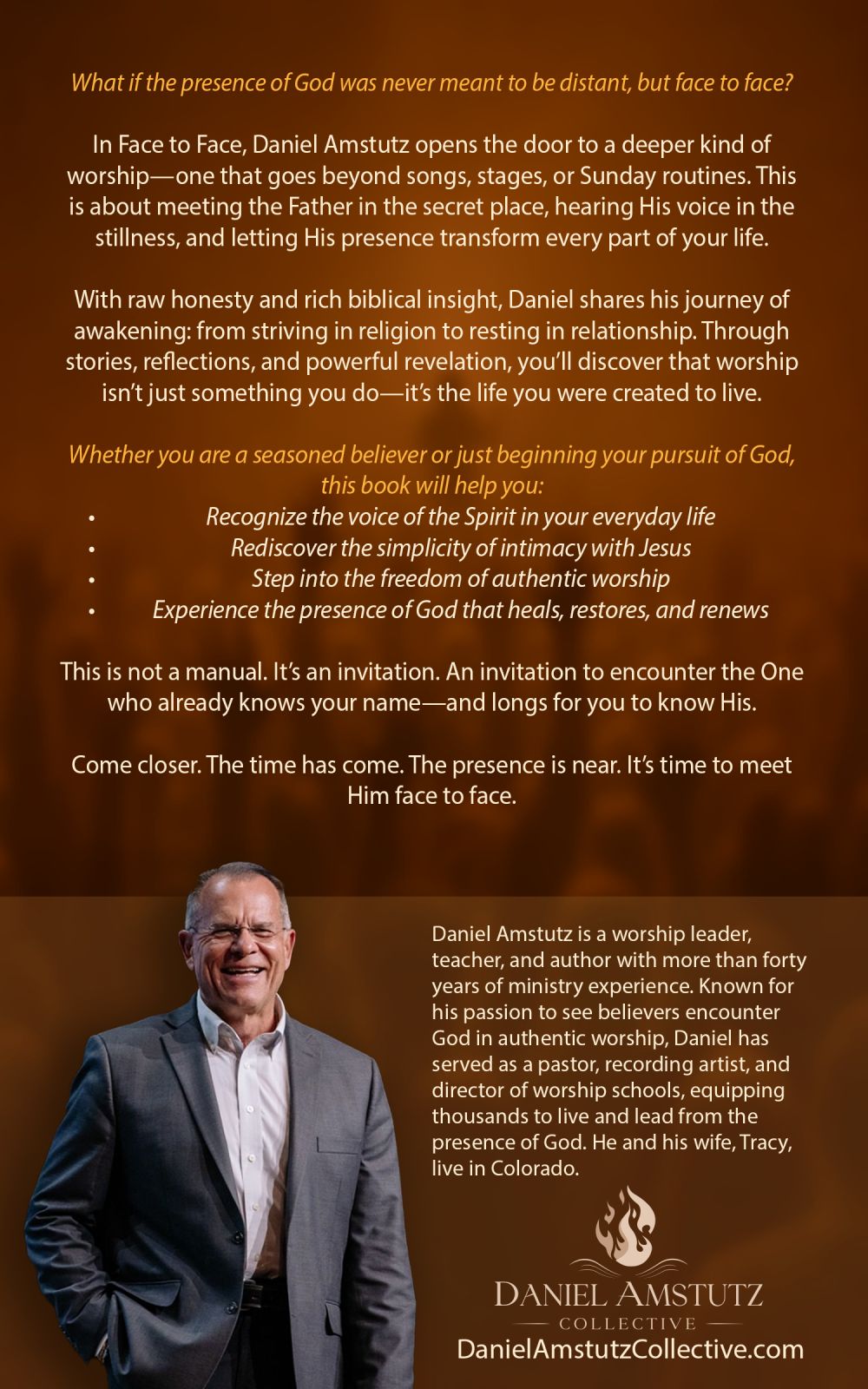 Face to Face - A Life of Worship - A Journey of Encounter